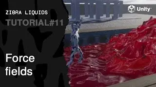 Zibra Liquids - Tutorial 11. How to set up a Force Field? | Unity 3D