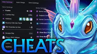 Puck with Cheats dodges all skills! Umbrella Dota 2