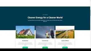 Tanago - Green Renewable Energy Elementor Template Kit corporate green energy