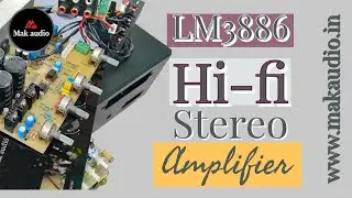 #Lm3886#amplifier #stereoamplifier #more #etc #speakers #lm3886 #Makaudio