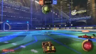 Rocket League: long goal