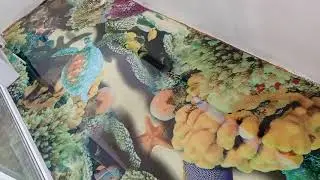 Морское дно 3D пол на лоджии