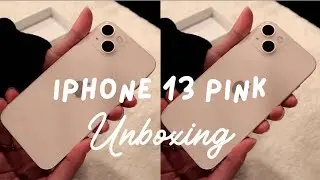 Iphone 13 Pink Unboxing 📱