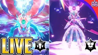 🔴LIVE! 7 Star Roaring Moon and Iron Vaillant Raids for Pokemon Scarlet Violet!