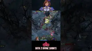 REAL Woman 1v5 Physical Build  #Dota2 #Dota2Shorts #Marci #rampage