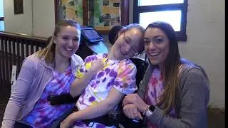 Springfield college hosts camp for adolescents with disabilities.