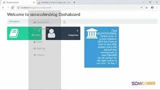 Baro PHP adoo ku dhisaya website admin leh  Qaybta 2aad