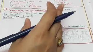 TRADITIONAL or CEL ANIMATION || TYPES OF ANIMATION || MULTIMEDIA