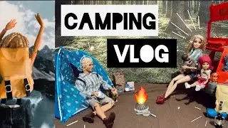 Barbie Family Camping Trip vlog