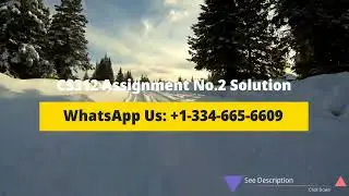 CS312 Assignment No 2 Solution 2022 | CS312 Assignment 2 Solution Spring 2022