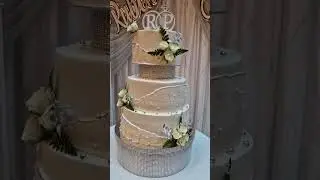 Pastel de boda para una artista