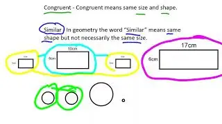 Congruent and Similar in Geometry