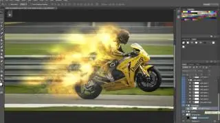 Dust Particles Photoshop Action