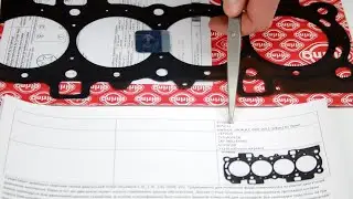 Обзор прокладок для двигателя FORD 1.6 16V MUDA, PNB, XTDA, FYJA, HWDA, SHDA, FYDA, HXDA, HWDA, SHDA