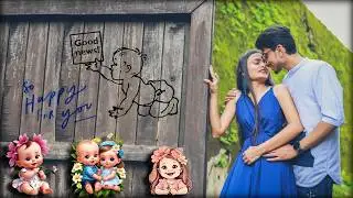 Good news Finally Sapna is  Pregnant 🤰 Very Emotional Pregnancy Reveal |  Baby Is Coming Soon 😇