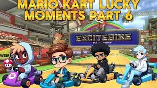 TOO MUCH LUCK | Mario Kart Lucky Moments Pt. 6 | Mario Kart 8 DX