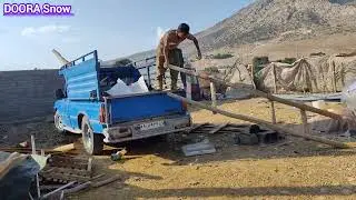 Ali's escape from trap of agents is a way to build a house before winter