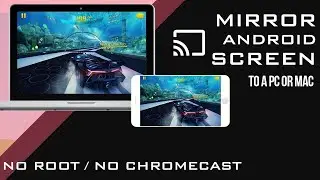 How to Cast your Phone Screen to PC Using USB | No Root | Mirror Phone's Screen To PC | Fastest Way