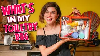 What's In My Travel Toiletry Bag ? 🧴 🪒🪥🛀🏼