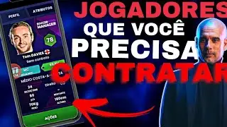 CONTRATE ESSE JOGADORES SEM CONTRATO NO SOCCER MANAGER 24 😯💥