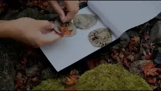 Texture of Nature | Press Mould | Ceramics | kyoto Japan | nerikomi