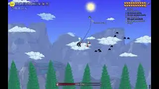 Terraria 1.4.5 Master Mode Summoner Boss Fight- Post-Pumpkin Moon Gear Daytime Empress of Light