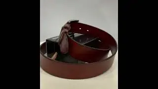 Belt. Ремень из итальянской кожи. Vera Pelle.
