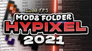 2021 MODS FOLDER RELEASE - 25+ 1.8.9 Hypixel PvP, FPS, & Skyblock Mods