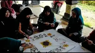 PELATIHAN CARA MEMBATIK PKK DESA PURBASANA TARUB TEGAL | PART 2