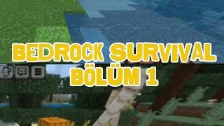 Köy Yağması ve Yerleşim Yeri | Minecraft BE Survival Bölüm -1-