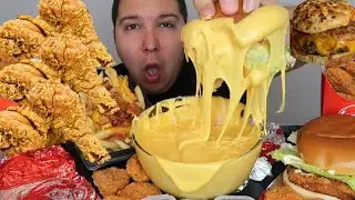 Mukbangers consuming tooo much CHEESE compilation
