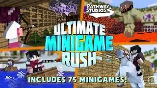 Ultimate Minigame Rush [Minecraft Marketplace] 75 Minigames Multiplayer Compatible