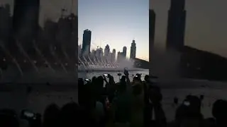 burj al arab (dancing water fountain)