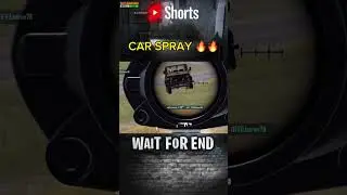 car spray 🔥🔥 #shorts #bgmishorts #bgmi