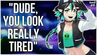 Tomboy Friend Helps You Relax | Audio ASMR Roleplay