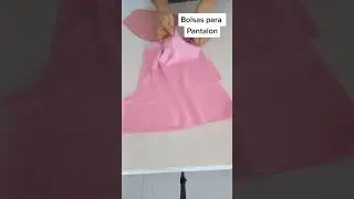 Bolsas para Pantalon #corteyconfección #costurafacil #sewing #cursosdecostura #diy #sewingprojects