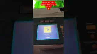 langkah awal mesin fotocopy mati total pada  IR5000/6000/5020/5000i 