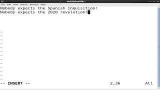Using External Commands, Saving, and Closing in the vi Editor