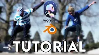 Wonder Dynamics Studio & Blender Workflow FULL TUTORIAL | 