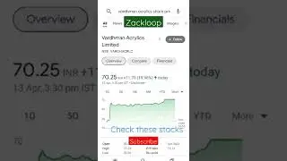 Stocks To buy @ april 2022💪