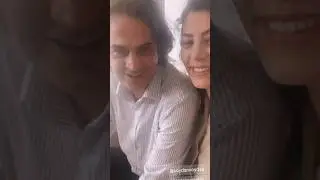 Kızılcık Şerbeti 3.Sezon setinden Kayhan ve Leman