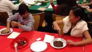 Hand crafting @ IBM Christmas Party