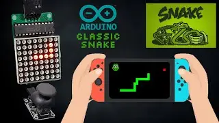 Arduino Snake Game | 8X8 Matrix LED Display  MAX7219