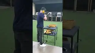 Firearm Action in the Heart of Bangkok long 9mm rife