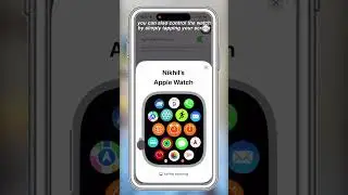 How to mirror Apple Watch on your iPhone #apple #watch #shorts