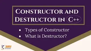 Constructor And Destructor in C++  | Copy Constructor in C++ | Deep Copy and Shallow Copy in C++ |#2