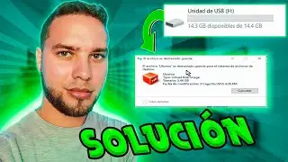 How to remove ERROR on USB memory the file is too BIG
