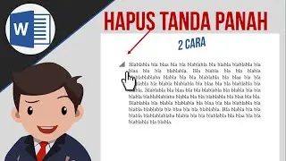 2 Cara menghilangkan tanda panah kecil di paragraf di Ms. Word
