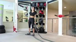 22. ONE ARM SIDE SLAM - BEST BATTLE ROPE EXERCISES