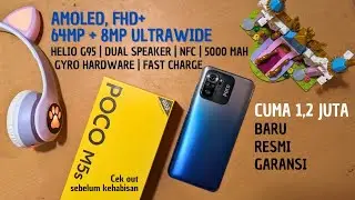 SMARTPHONE OBRAL SEJUTAAN?? SPEC NYA NGALAHIN HP ENTRY LEVEL TAHUN INI! | REVIEW POCO M5S 2024